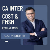 CA Inter Cost & FMSM Combo | Regular Batch by CA RK Mehta